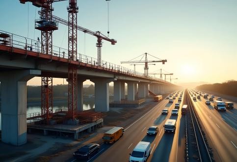 橋梁跨越高速公路編制保障公路和公路附屬設(shè)施質(zhì)量和安全技術(shù)評價(jià)報(bào)告時(shí)，應(yīng)如何評估潛在風(fēng)險(xiǎn)？
